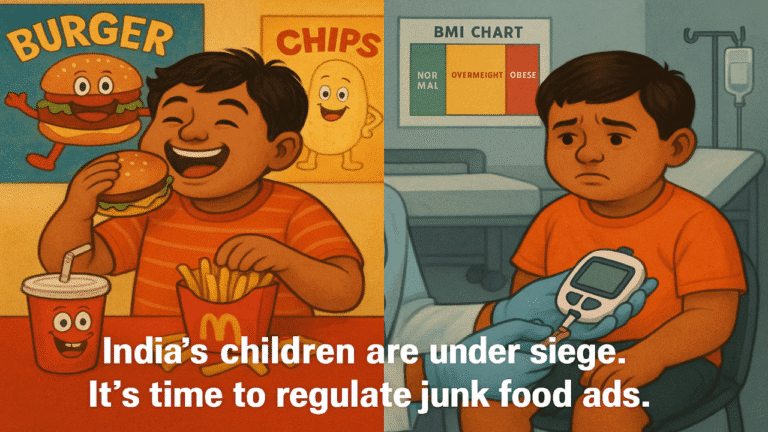 Indian boy eating junk food and ends up in hospital as junk food is causing diabetes.