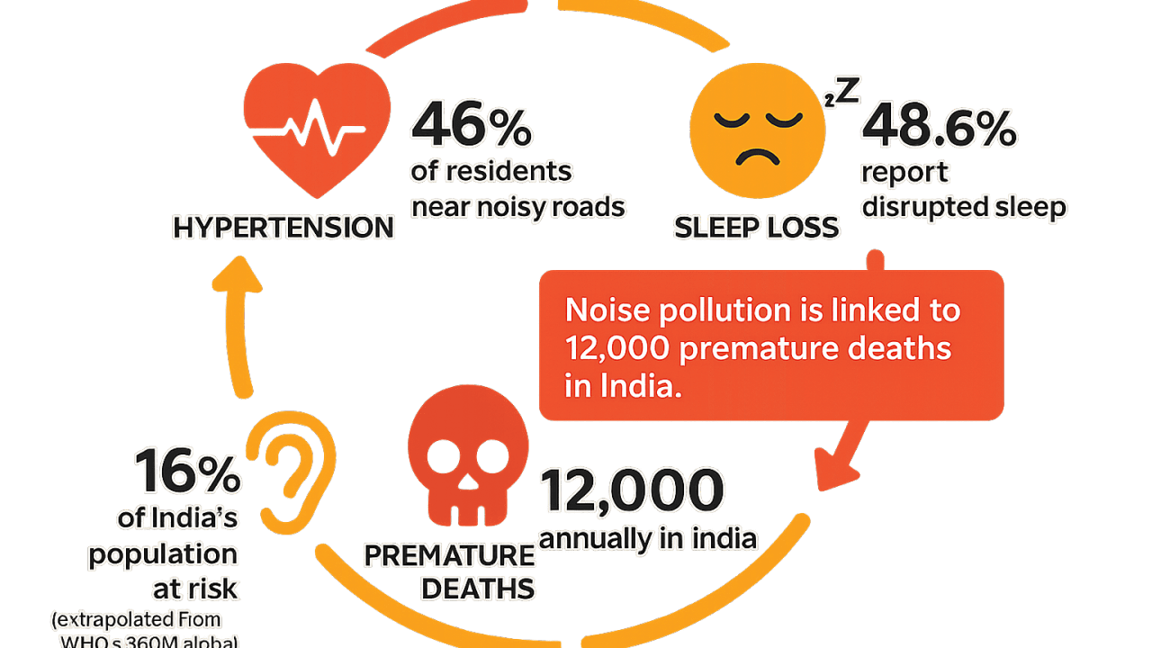 Noise pollution and health cycle