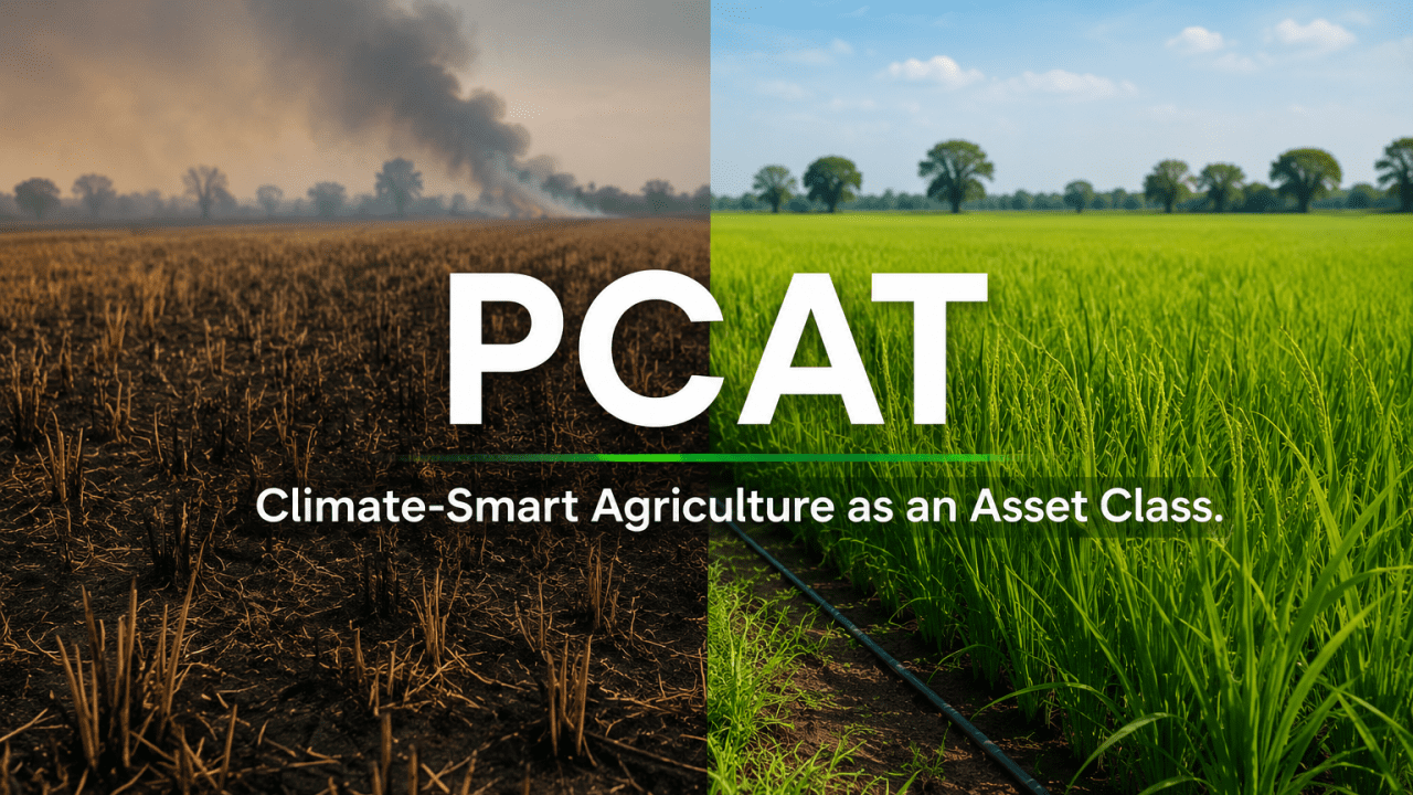 PCAT - Climate smart agriculture as an asset class