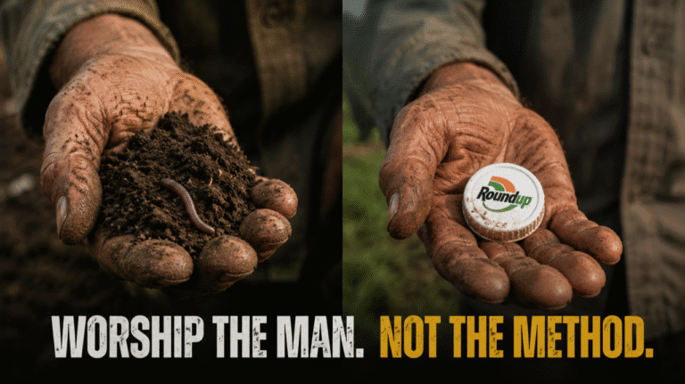 You Cannot “Regenerate” Soil with a Chemical That Destroys It – Why Roundup Has No Place in True Regenerative Agriculture
